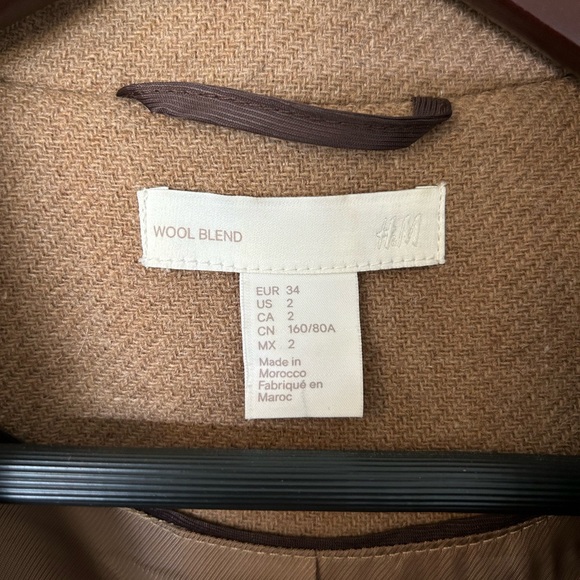 H&M Wool Blend Coat - Picture 3 of 7